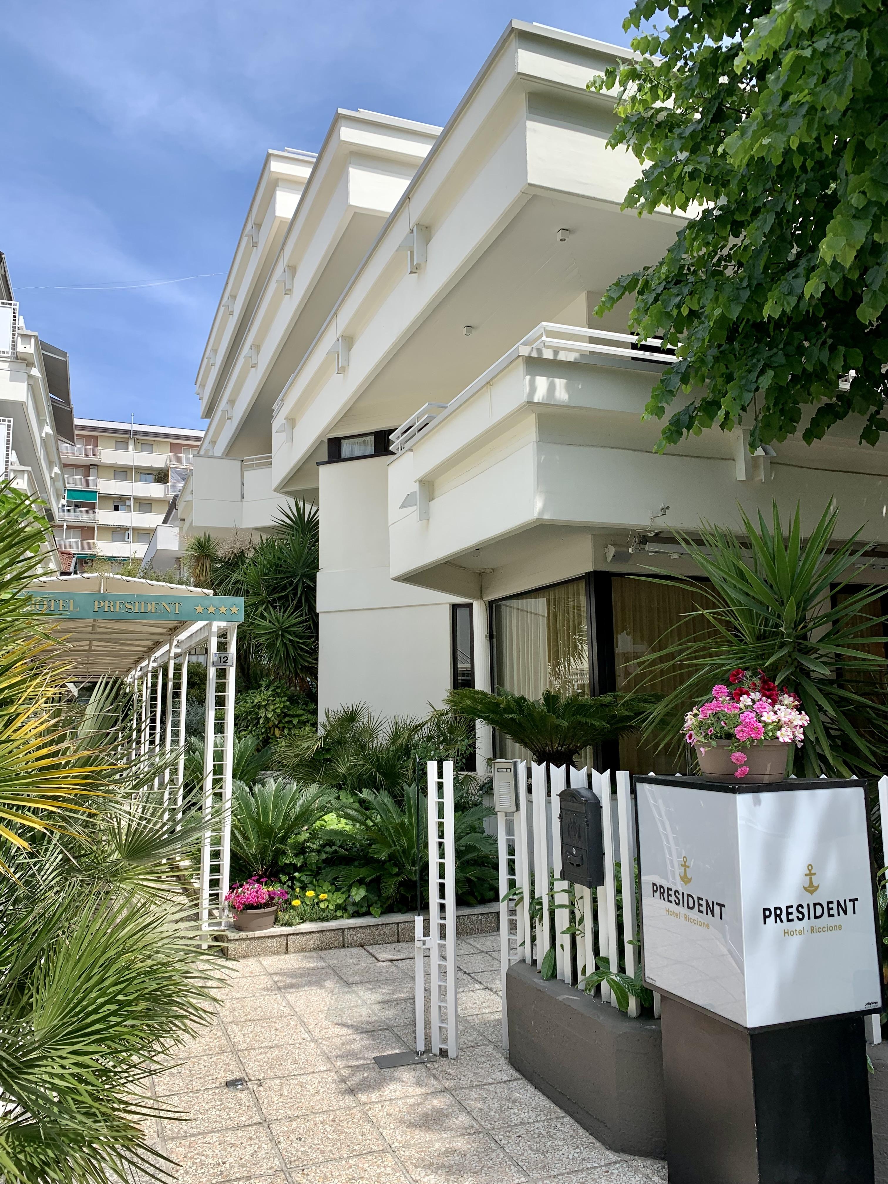 Hotel President Riccione Exterior foto